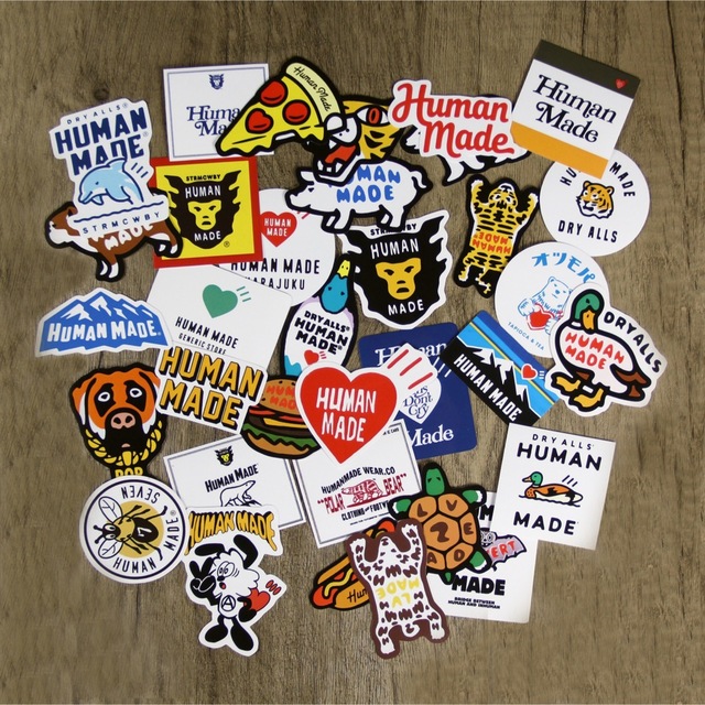全てのアイテム 新品 ヒューマンメイド human made 防水シールステッカー 34枚