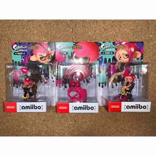 ニンテンドースイッチ(Nintendo Switch)のamiibo スプラトゥーン　トリプルセット　タコガール ／ タコ ／タコボーイ(その他)