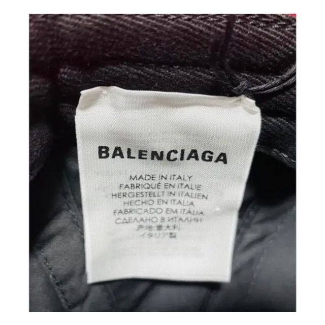 Balenciaga(バレンシアガ)のBALENCIAGA バレンシアガ　キャップ　ロゴ　帽子　ブラック　黒 メンズの帽子(キャップ)の商品写真