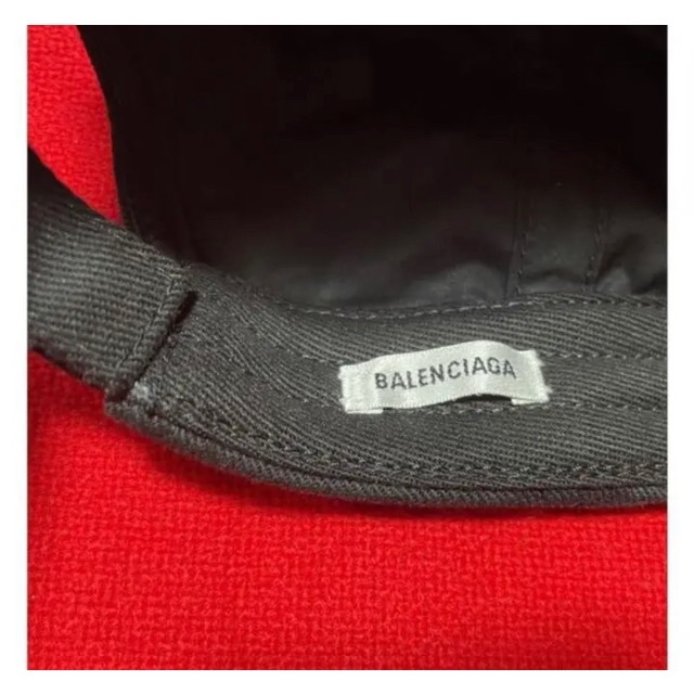 Balenciaga(バレンシアガ)のBALENCIAGA バレンシアガ　キャップ　ロゴ　帽子　ブラック　黒 メンズの帽子(キャップ)の商品写真