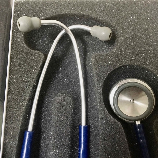 新品、刻印なし】 3M リットマン Littmann Littman ネイビー
