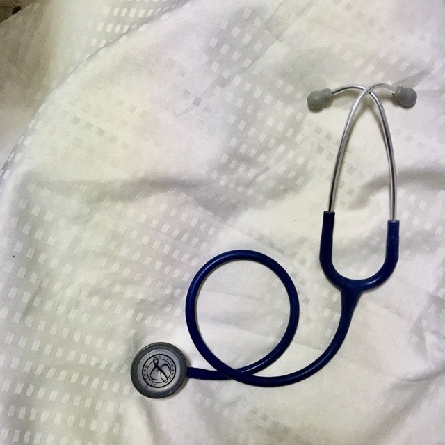 新品、刻印なし】 3M リットマン Littmann Littman ネイビー