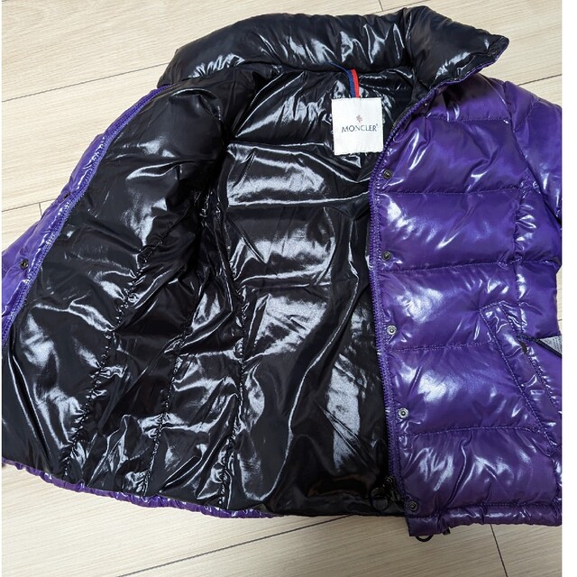 【今週限定価格】 MONCLER モンクレール ダウンジャケット 美品 パープル