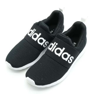 アディダス(adidas)のアディダス スニーカー メッシュ スリッポン ロゴ バンド シンプル シューズ 靴 黒 レディース 24cmサイズ ブラック adidas(スニーカー)