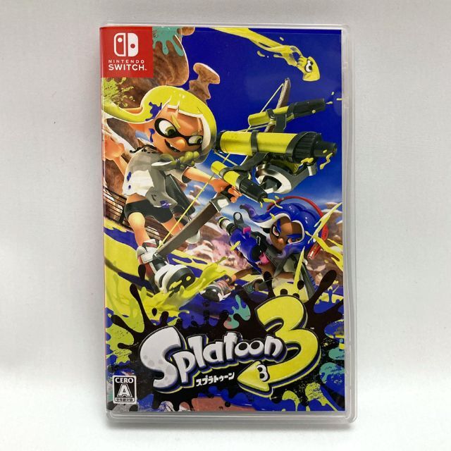 【ニンテンドースイッチ】スプラトゥーン3　ゲームソフト