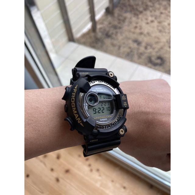 G-SHOCK  フロッグマン　DW-8200 メンインスモーク　カスタム