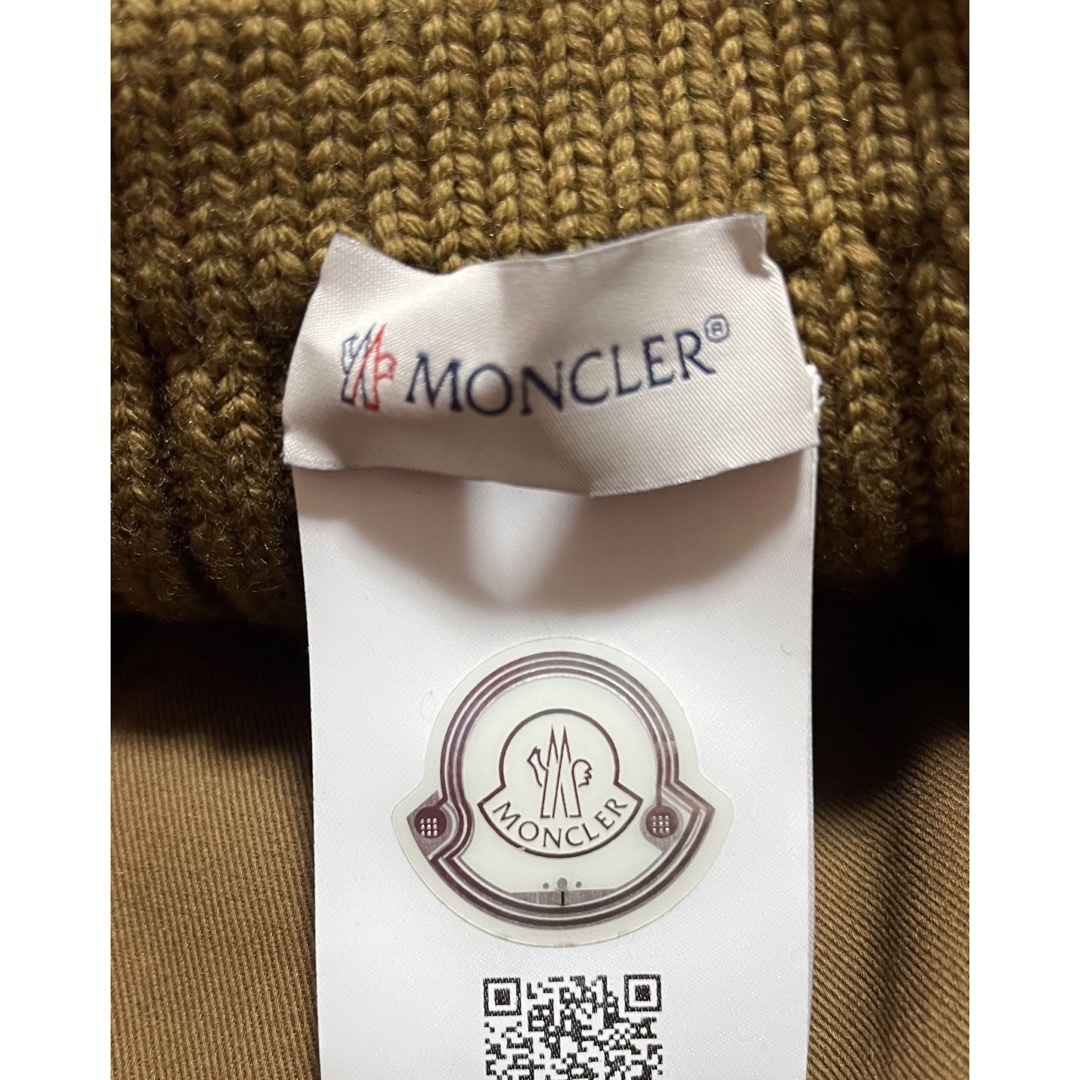 定価¥39600新品　MONCLER モンクレール　ロゴ　キャップ　ベージュ