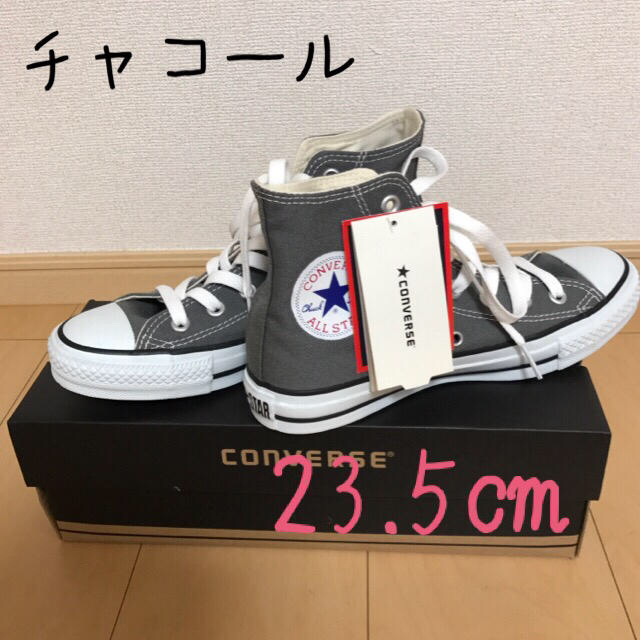 CONVERSE(コンバース)の新品タグ付き23.5㎝コンバース♡ハイカット レディースの靴/シューズ(スニーカー)の商品写真