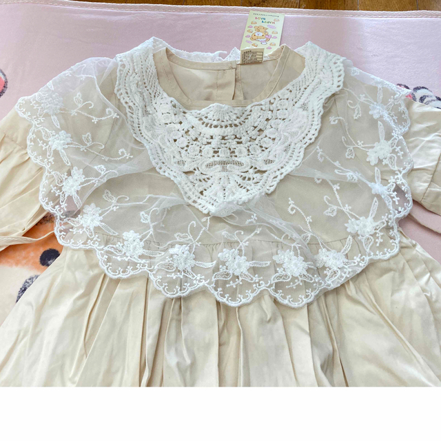 バルーンワンピース　ベビー　キッズ　お出かけ　フォーマル　セレモニー キッズ/ベビー/マタニティのキッズ服女の子用(90cm~)(ワンピース)の商品写真