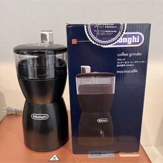デロンギ(DeLonghi)のデロンギ カッター式コーヒーグラインダー ブラック KG40J(1コ入)(電動式コーヒーミル)