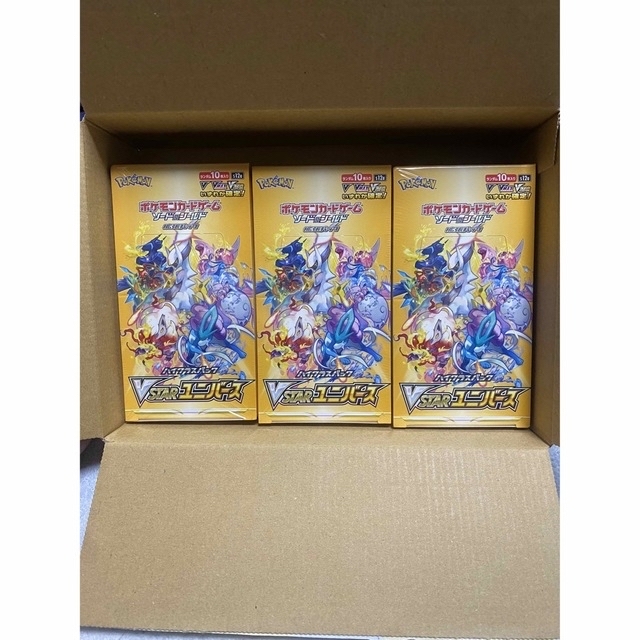 ポケカ Vstarユニバース 10パック 未開封 25th box