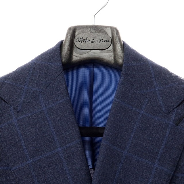 新品】スティレ ラティーノ STILE LATINO ウール チェック ダブル