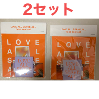【2セット】藤井風 flake seal set (シールセット)(ミュージシャン)