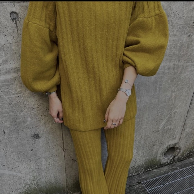 ameri FLUFFY LOOSE KNIT TOP