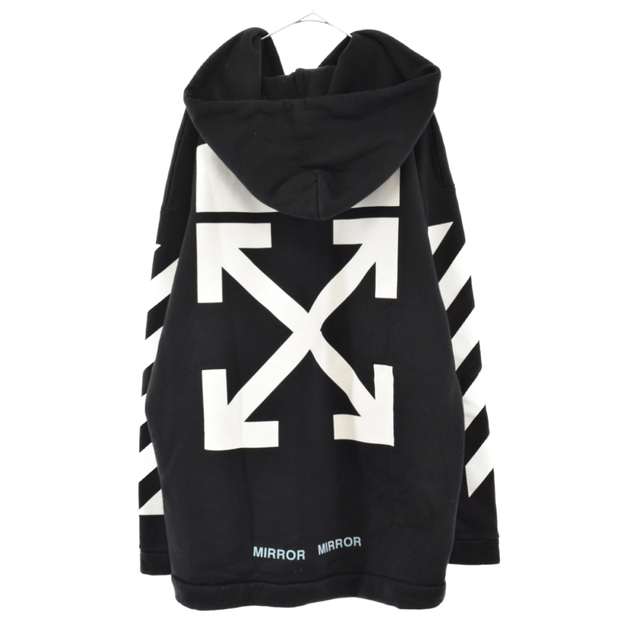 OFF-WHITE オフホワイト 17SS SILVER CHIRICO HOODIE キリコバック
