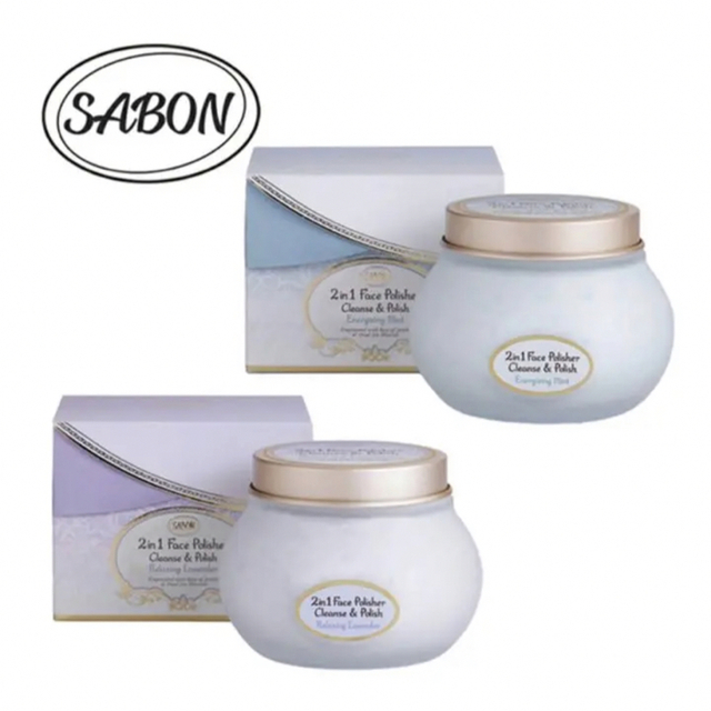 SABON(サボン)の【新品未使用】SABON 大人気ベストコスメ✴︎フェイスポリッシャー2点セット コスメ/美容のスキンケア/基礎化粧品(洗顔料)の商品写真