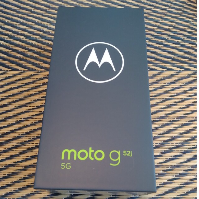 Motorola moto g52j 5G ブラック