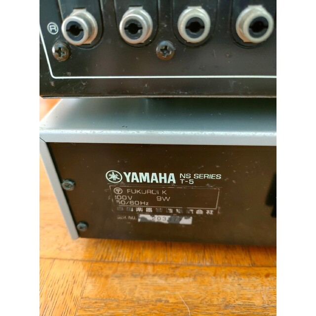 ヤマハ(ヤマハ)のYAMAHA　チューナー　アンプ　A-5　T-5 楽器の楽器 その他(その他)の商品写真