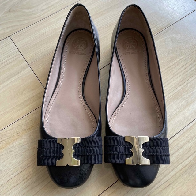 Tory Burch リボン付きフラットシューズ | フリマアプリ ラクマ