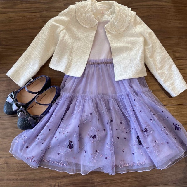 ANNA SUI mini(アナスイミニ)のemma様専用⭐︎フォーマルセット(靴なし) キッズ/ベビー/マタニティのキッズ服女の子用(90cm~)(ドレス/フォーマル)の商品写真