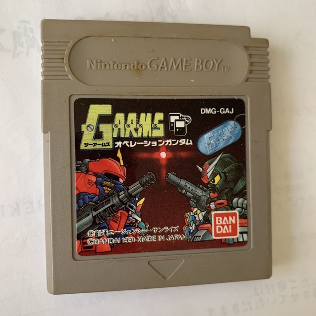 BANDAI(バンダイ)のゲームボーイ オペレーションガンダム エンタメ/ホビーのゲームソフト/ゲーム機本体(家庭用ゲームソフト)の商品写真