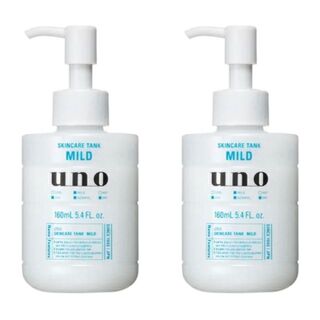 ウーノ(UNO)の新品　ウーノ　スキンケアタンク　マイルド　160ml２本　お得　男性用　送料無料(化粧水/ローション)