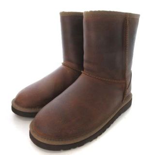 アグ(UGG)のアグ オーストラリア クラシックショート ブーツ ムートン 茶 US4 22.5(ブーツ)