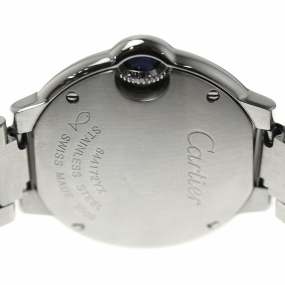 CARTIER カルティエ バロン ブルーSM 腕時計 電池式 W69010Z4 レディース