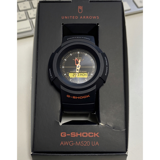 即納】 G-SHOCK ユナイテッドアローズ AWG-M520UA 電波 ソーラー 良品