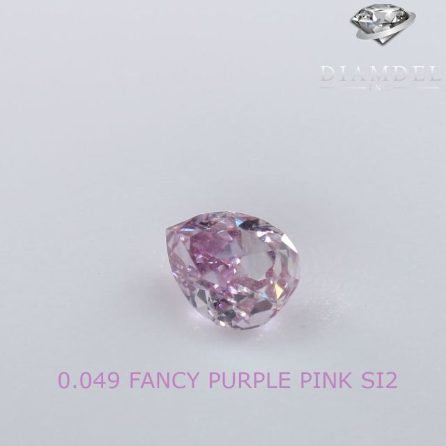 ピンクダイヤモンドルース/ F.PURPLE PINK/ 0.049 ct.