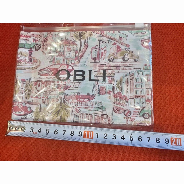 OBLI(オブリ)のオブリ obli 2023SSノヴェルティ　クリアポーチ レディースのファッション小物(ポーチ)の商品写真