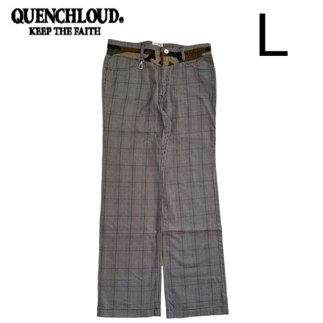 QUENCHLOUD(クエンチラウド)の未使用 Lサイズ QUENCHLOUD チェックパンツ  PANT 迷彩 カモ メンズのパンツ(ワークパンツ/カーゴパンツ)の商品写真