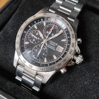 セイコー(SEIKO)のSEIKOセイコークレドールフェニックスクロノグラフ廃盤希少な名機6S系(腕時計(アナログ))