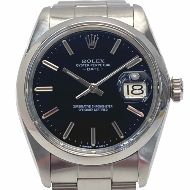 【2022福袋】 ROLEX 腕時計 メンズ 自動巻き ブラック 1500 オイスターパーペチュアルデイト ロレックス ☆☆ROLEX - 腕時計(アナログ)