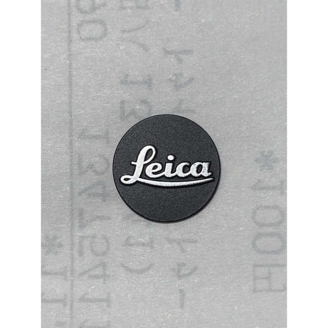 Leica ライカ ロゴマーク 黒 ブラックM6-M7-M8-M9 用