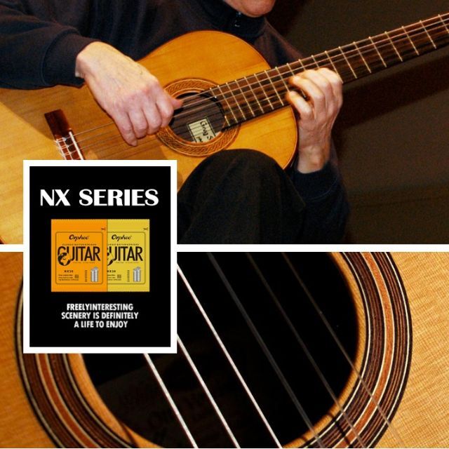クラシックギター用 ノーマルテンション 1～6弦 セット Orphee 新品 楽器のギター(アコースティックギター)の商品写真