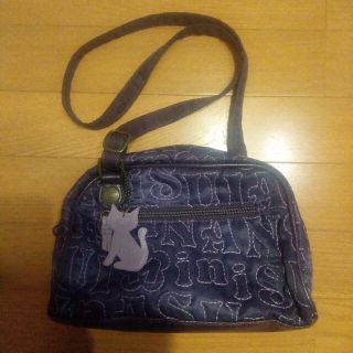 アナスイミニ(ANNA SUI mini)の最終値下げ。[美品] ANNA SUI mini ショルダーバッグ 猫(ポシェット)