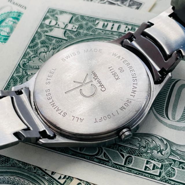 カルバン クラインCalvin Kleinメンズ腕時計K26111ブラック黒