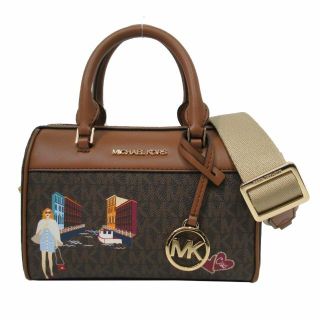 マイケルコース(Michael Kors)の【新品】マイケルコース ミニボストン 35F2G5CC0B PVC 2WAY(ハンドバッグ)