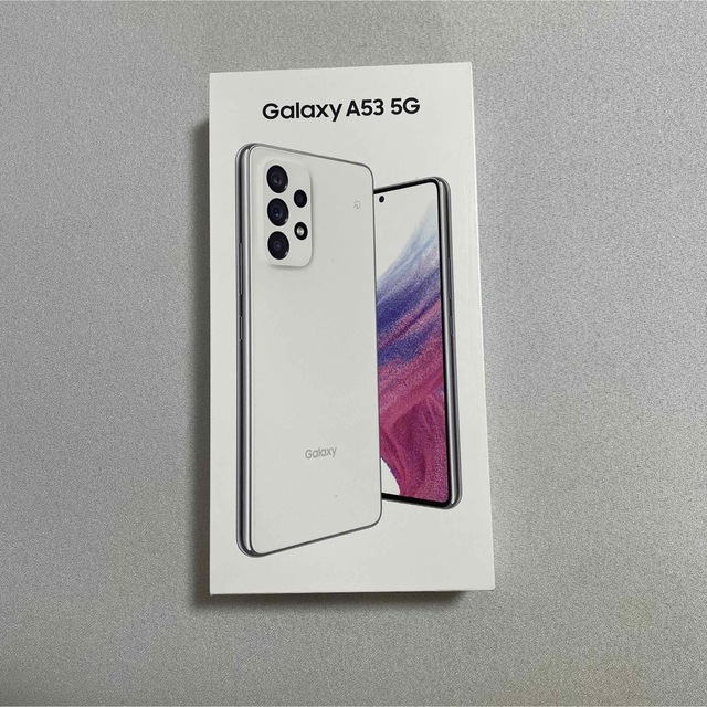 宇宙の香り 【新品】Galaxy A53 5G オーサムブルー 128GB UQmobile