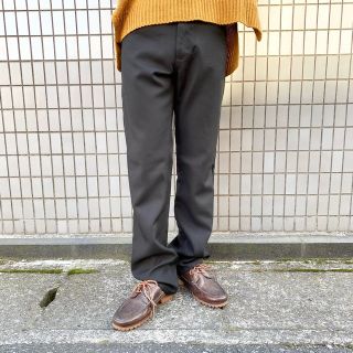 ラングラー(Wrangler)の【中古】ラングラー Wrangler スラックス パンツ ウエスタン ランチャードレスジーンズ フレアパンツ 82BK サイズ：W31 L34 ブラック(スラックス/スーツパンツ)