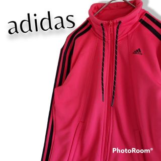 アディダス(adidas)のadidas アディダス レディース トラックジャケット スリーライン ピンク(その他)