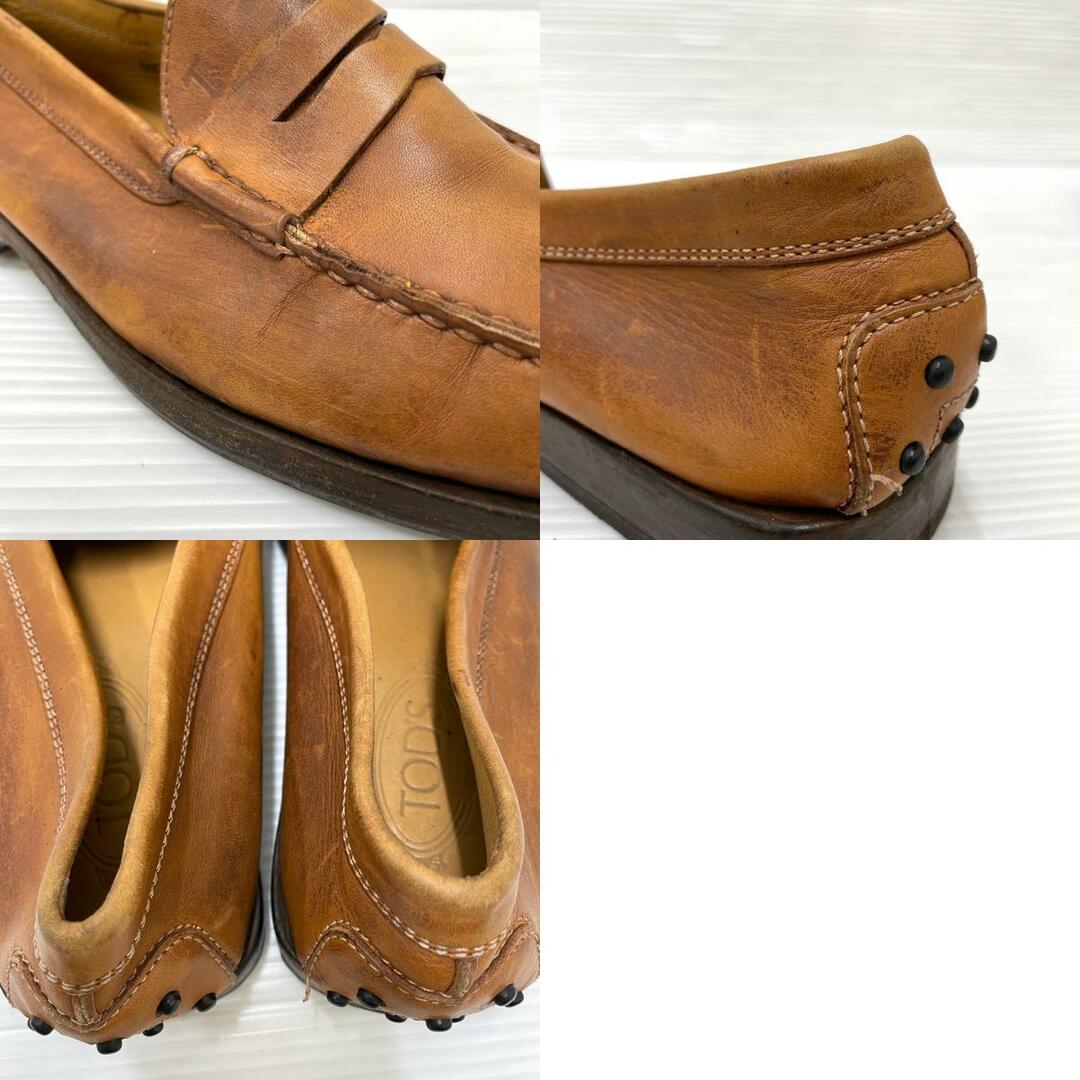 TOD'S - トッズ TOD'S レザー ペニーローファー ドレスシューズ サイズ