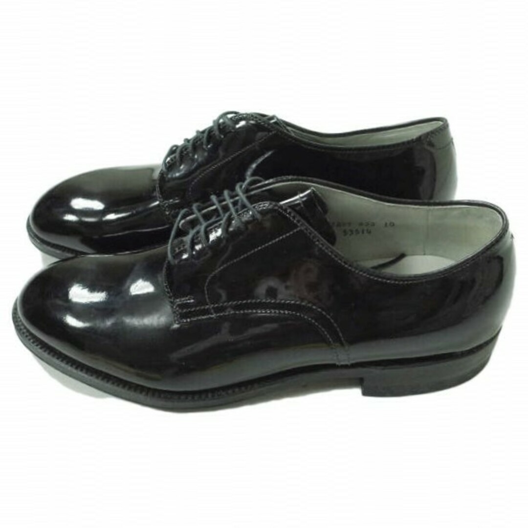 ALDEN x District UNITED ARROWS オールデン ディストリクト ユナイテッドアローズ 別注 アメリカ製 Patent Leather Plain Toe Dover パテントレザープレーントゥシューズ 53514 US9D(27cm) ブラック 革靴 エナメル モディファイドラスト シューズ【新古品】【ALDEN × District UNITED ARROWS】