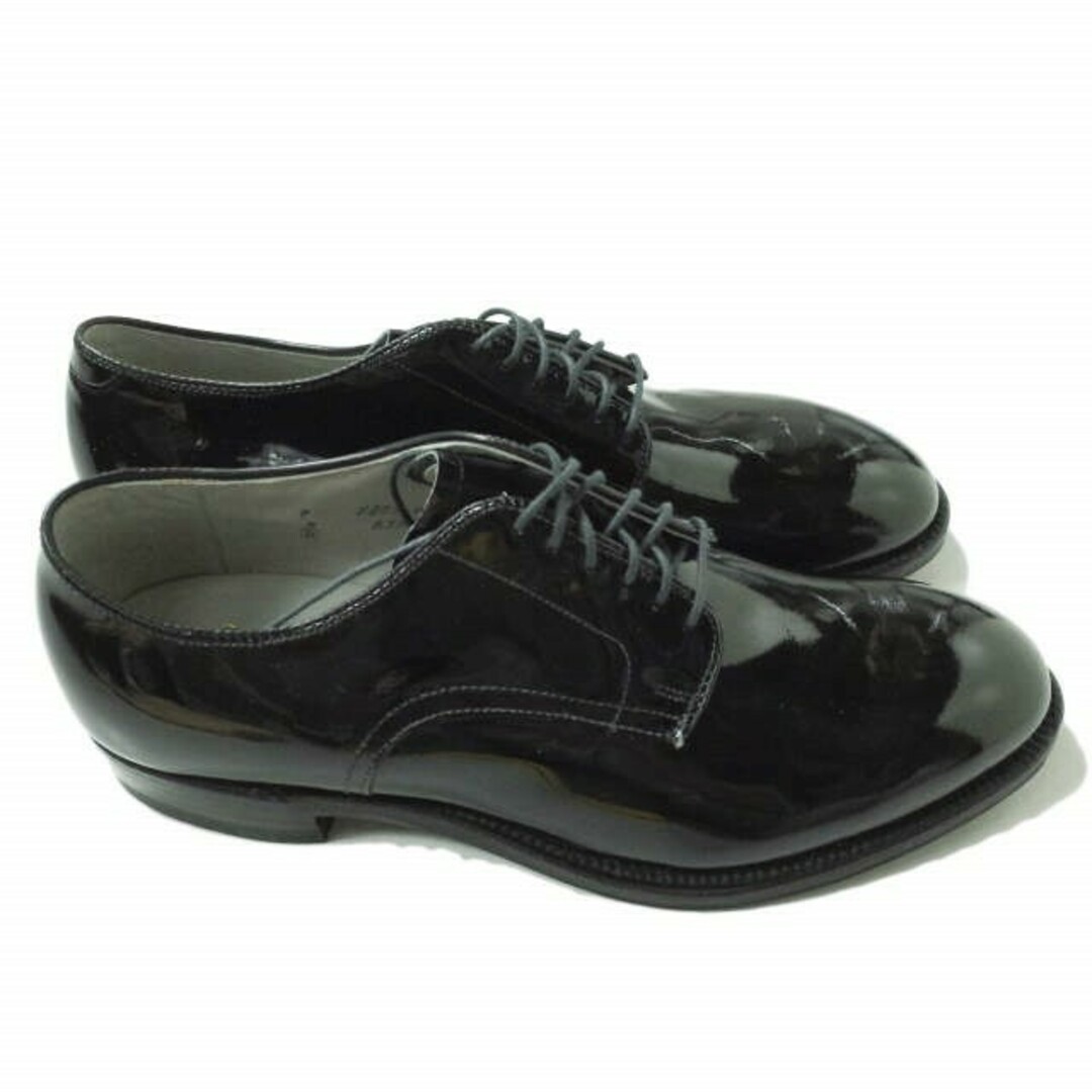 ALDEN x District UNITED ARROWS オールデン ディストリクト ユナイテッドアローズ 別注 アメリカ製 Patent Leather Plain Toe Dover パテントレザープレーントゥシューズ 53514 US9D(27cm) ブラック 革靴 エナメル モディファイドラスト シューズ【新古品】【ALDEN × District UNITED ARROWS】