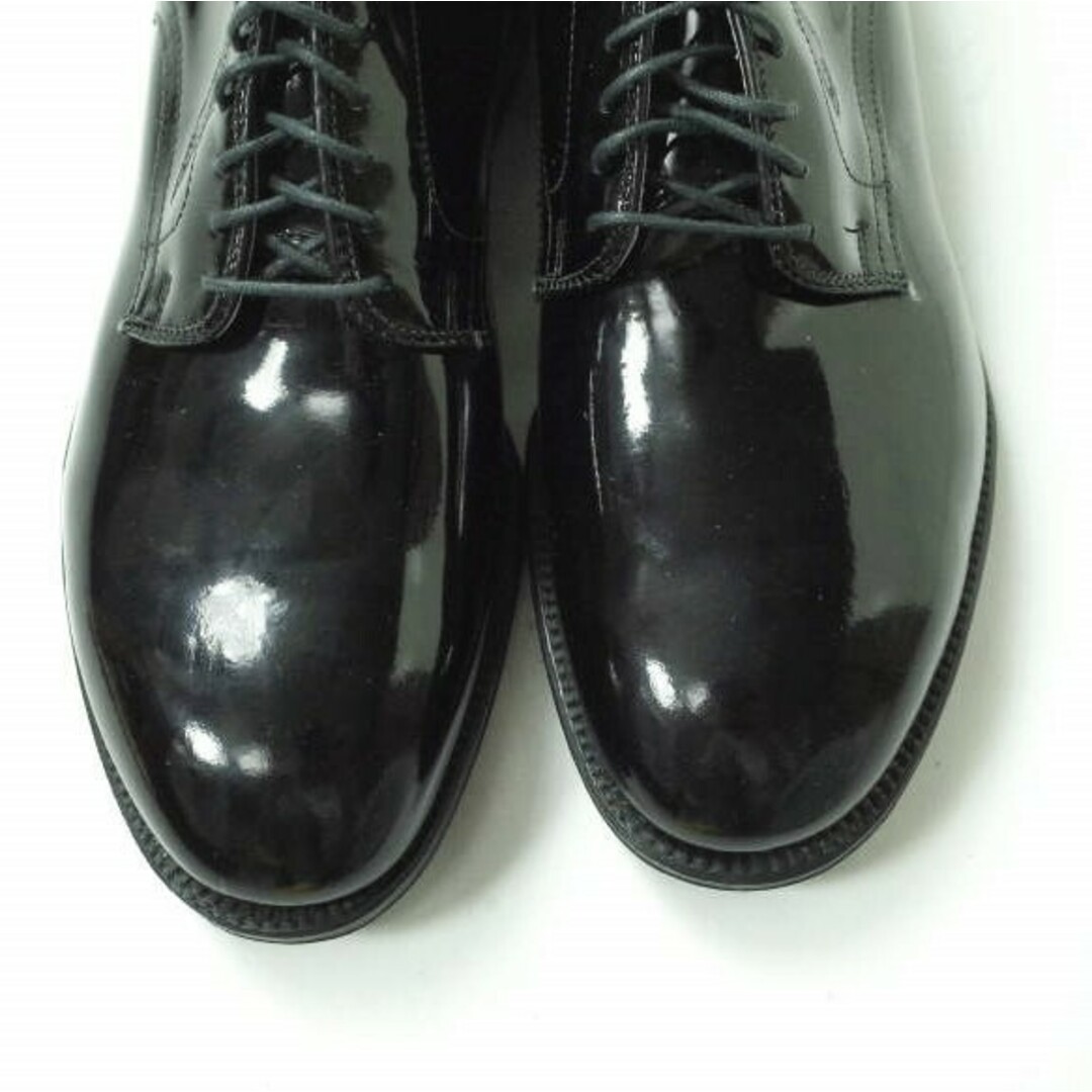 ALDEN x District UNITED ARROWS オールデン ディストリクト ユナイテッドアローズ 別注 アメリカ製 Patent Leather Plain Toe Dover パテントレザープレーントゥシューズ 53514 US9D(27cm) ブラック 革靴 エナメル モディファイドラスト シューズ【新古品】【ALDEN × District UNITED ARROWS】