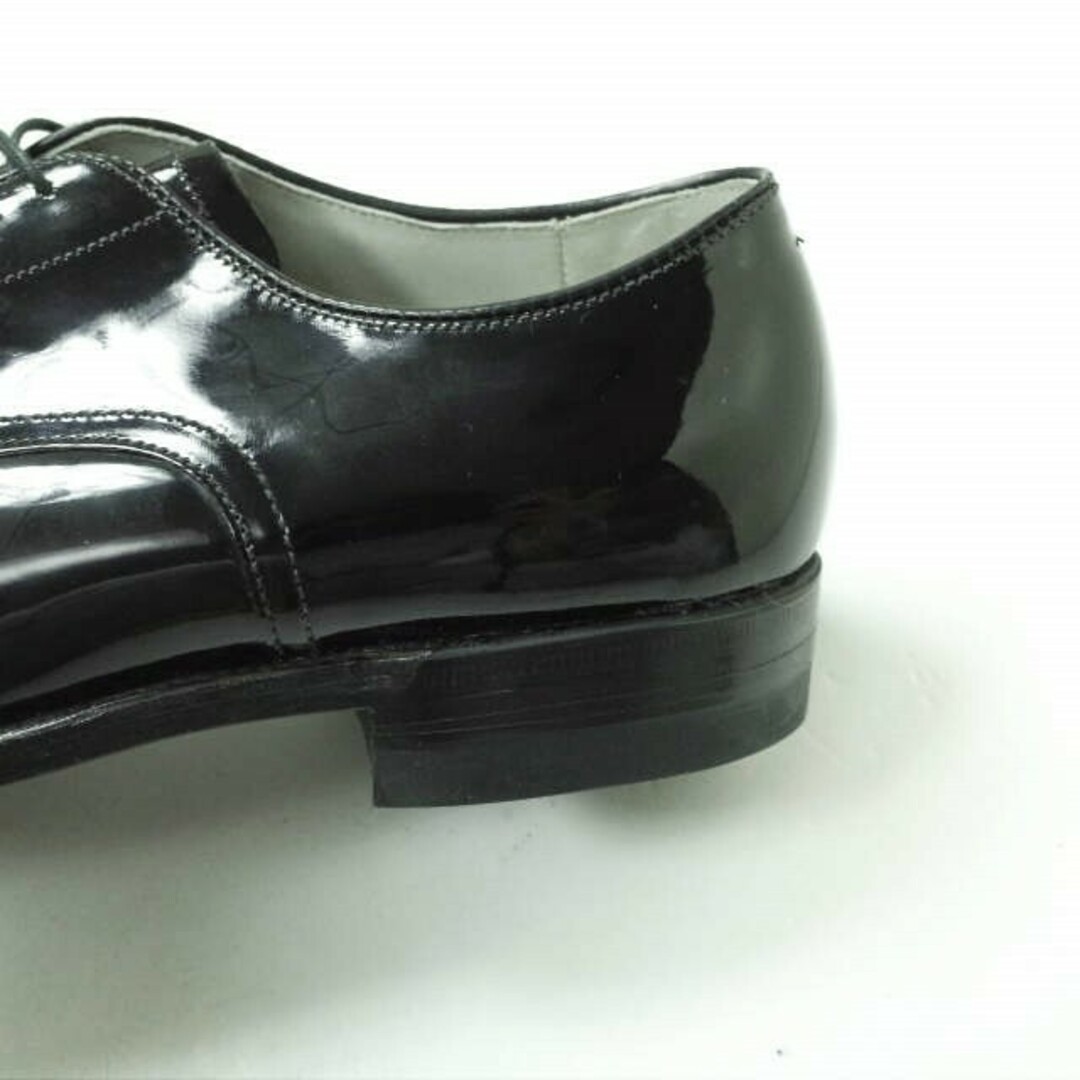 ALDEN x District UNITED ARROWS オールデン ディストリクト ユナイテッドアローズ 別注 アメリカ製 Patent Leather Plain Toe Dover パテントレザープレーントゥシューズ 53514 US9D(27cm) ブラック 革靴 エナメル モディファイドラスト シューズ【新古品】【ALDEN × District UNITED ARROWS】