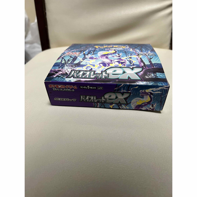 ポケモンカードゲーム　バイオレットex 1box シュリンクなし