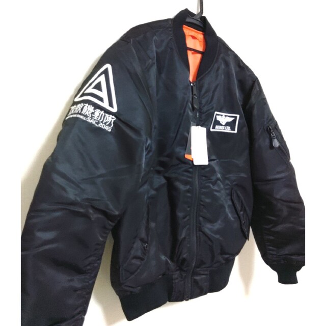 AVIREX×攻殻機動隊 SAC_2045 限定 コラボ MA-1【黒☆XL】 | ochge.org