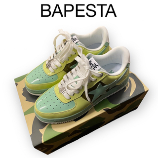 アベイシングエイプ(A BATHING APE)のBAPESTA 27cm BATHING APE ストリート　WAVY 00s(スニーカー)